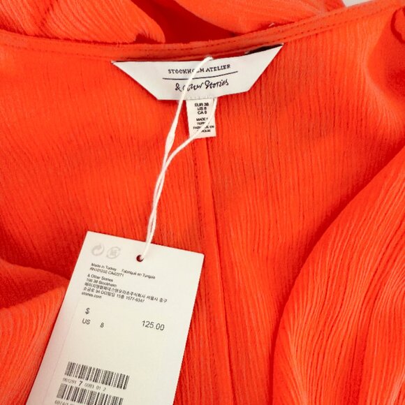 NWT - Maxi Beach Cover-Up – Sherbet Orange from & Other Stories - Picture 10 of 11